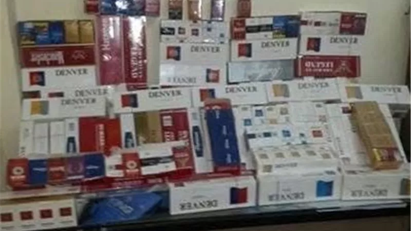ضبط 570 علبة سجائر مجهولة المصدر خلال حملة للرقابة التموينية بشمال سيناء
