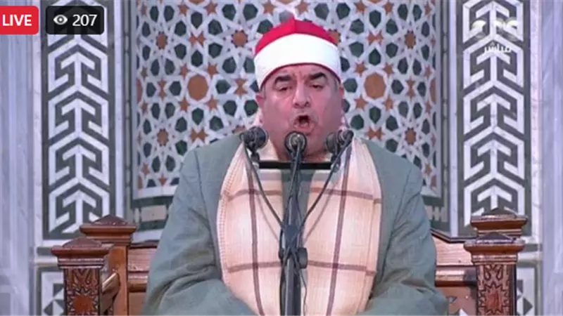 بث مباشر.. نقل شعائر صلاة الجمعة اليوم بحضور وزير الأوقاف