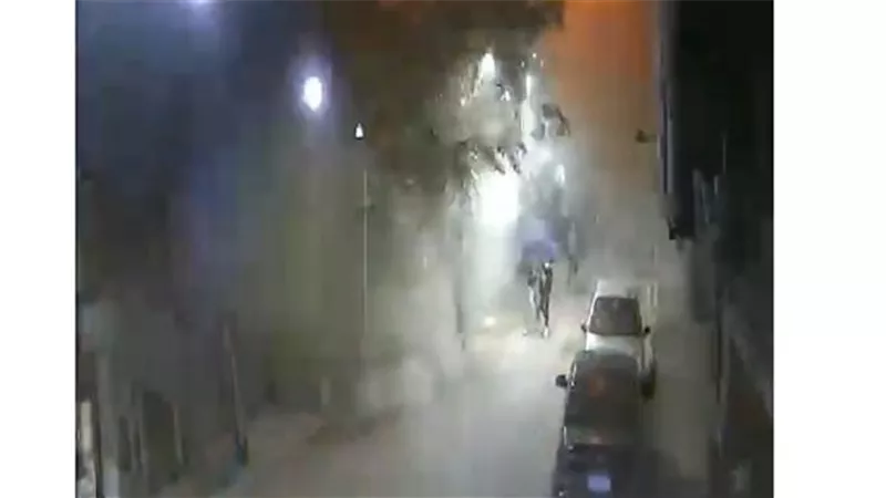 انفجار غير معلوم تسبب فى انهيار عقار إمبابة.. واشتباه بوجود تسرب غاز