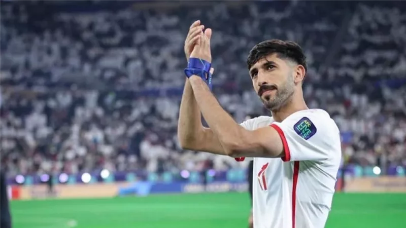 يزن النعيمات يطمئن الجماهير بعد إصابته أمام العراق بكأس العرب| فيديو