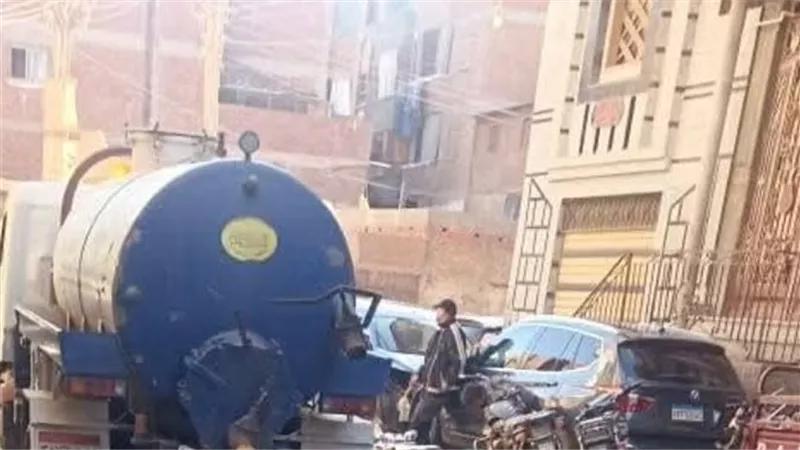 سحب وأمطار كثيفة تضرب شبين الكوم بالمنوفية