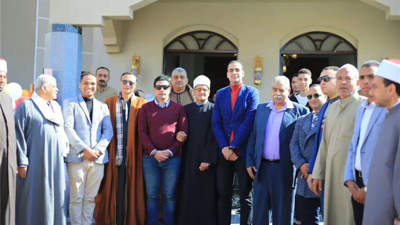 بحضور نائب المحافظ… افتتاح مسجد السلام بمدينة سوهاج الجديدة