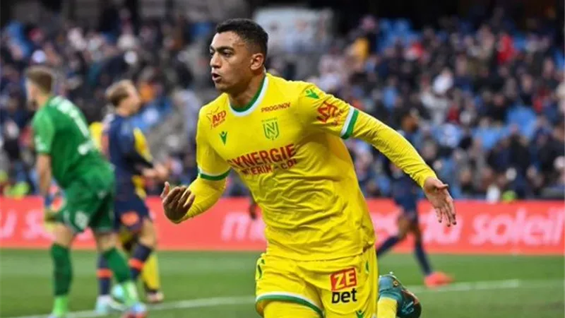 مصطفى محمد في التشكيل الأساسي لنانت أمام أنجيه بعد تغيير المدرب