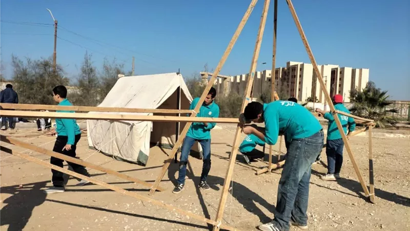 مهرجان كشفي ضخم ببني سويف يعزز الانتماء وروح الفريق