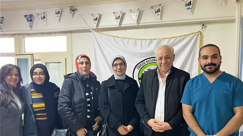 جامعة الزقازيق الأهلية تطلق قافلة طبية شاملة بالعاشر من رمضان
