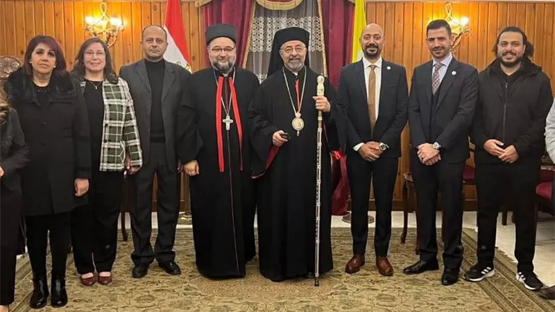 بطريرك الكاثوليك يستقبل وفد اللجنة الأسقفية للعدالة والسلام بمصر
