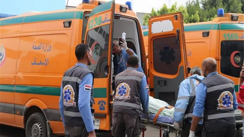 مصرع وإصابة 9 آشخاص جراء تصادم ميكروباص وأتوبيس في الشرقية 