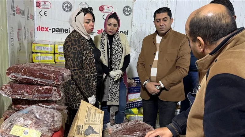ضبط كميات دهون حيوانية فاسدة قبل طرحها بأسواق الفيوم