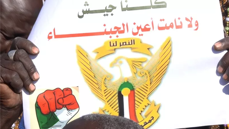 ضد الدعم السريع.. مظاهرات مليونية في السودان لمساندة الجيش| فيديو 