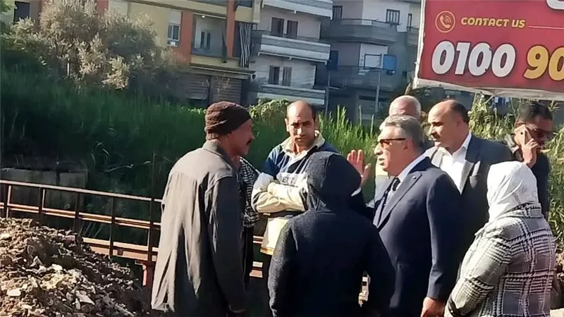 «معبر آمن».. محافظ الدقهلية يشدد على الإسراع بإنهاء كوبري «معلة» بطلخا