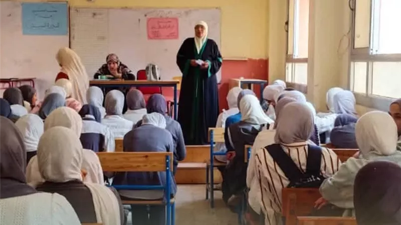  واعظات «أوقاف المنوفية» يحاربن التشكيك ونشر التشاؤم بين الطلاب والشباب