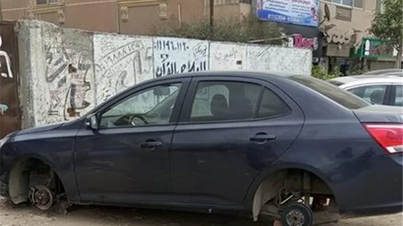 نصائح لحماية إطارات السيارة من السرقة.. تعرف عليها