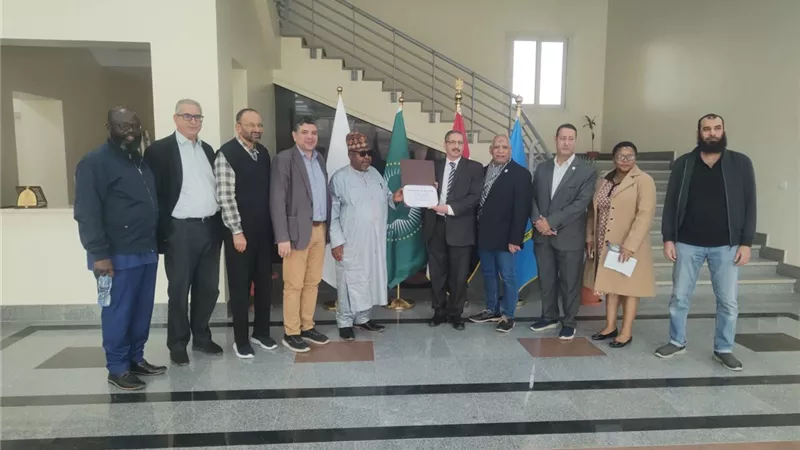 المفوضية الإفريقية تعتمد مركز دراسات الكوارث بمعهد البحوث الفلكية