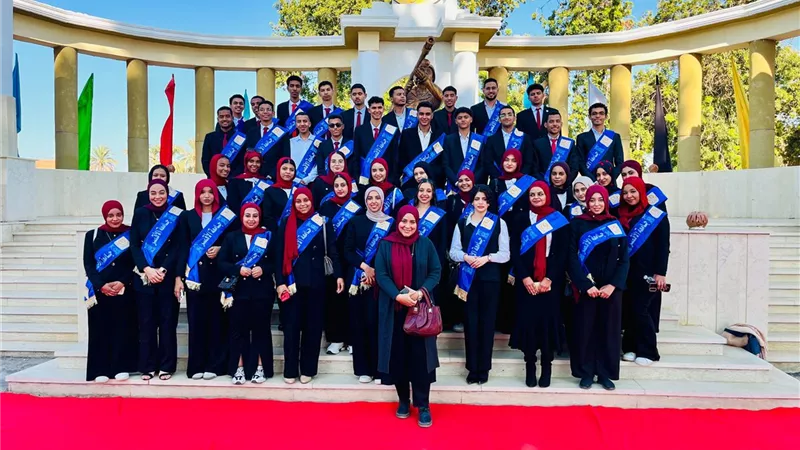 زيارة ميدانية لقوات الدفاع الشعبي والعسكري وجامعة الأقصر لقيادة الفرقة 15