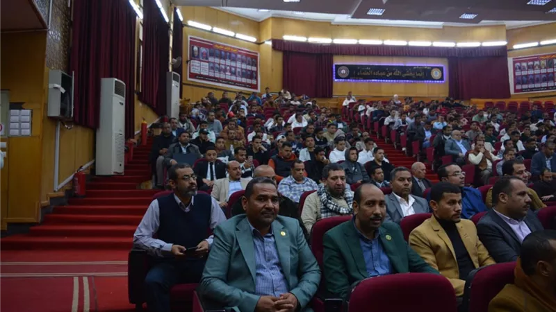 نائب رئيس جامعة الأزهر للوجه القبلي يشهد احتفال اليوم العالمي للغة العربية
