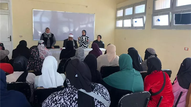 لا للعنف ضد المرأة.. ندوة توعوية للمجلس القومى للمرأة ببرج العرب 