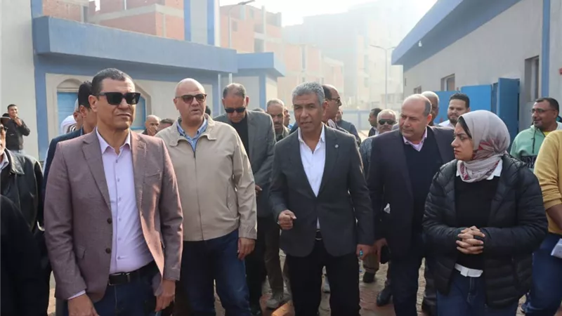 محافظ القليوبية يتفقد محطة مياه شبلنجة الجديدة ببنها بطاقة 17 ألف متر مكعب