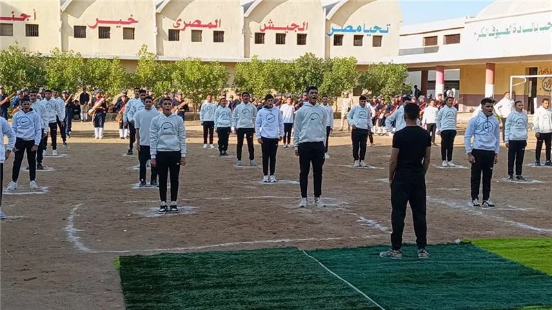 قائد قطاع التأسيس العسكري ومدير تعليم الفيوم يتفقدون المدارس