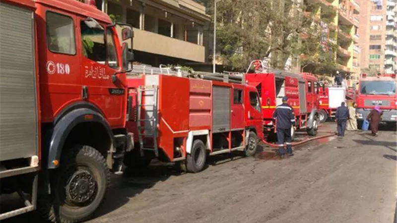 اندلاع حريق داخل مطعم شهير في العجوزة ووقوع 3 مصابين