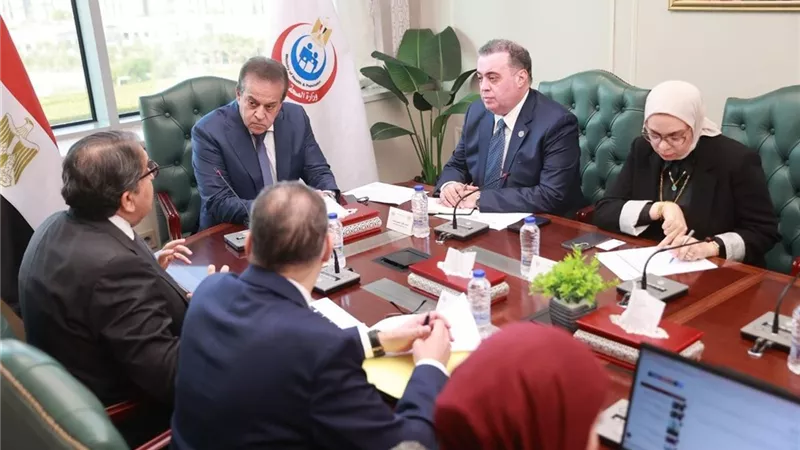 وزير الصحة يبحث مع «إي فاينانس» و«إي هيلث» سبل التعاون في الخدمات الصحية