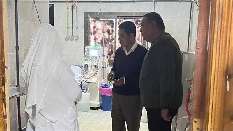 جولة مرورية لوكيل صحة الأقصر على مستشفى القرنة