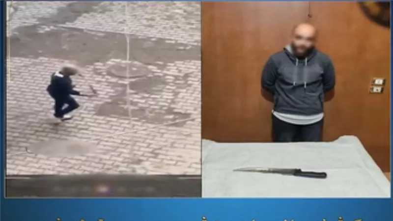 القبض على شاب حمل سلاحا أبيض وروع المارة بدمياط 