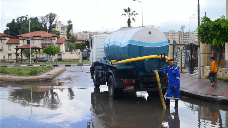 طوارئ وفرق الميدانية لمواجهة تقلبات الطقس في بورفؤاد
