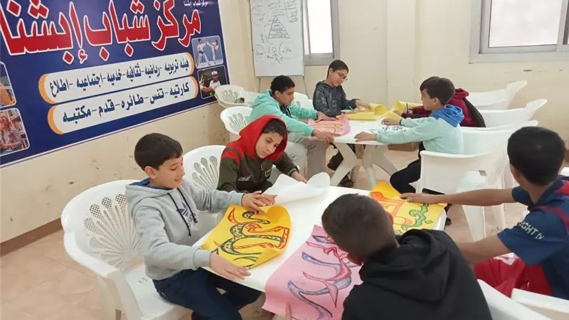 مركز شباب إبشنا ينظم مسابقة الخط العربي لدعم الهوية الثقافية ببني سويف