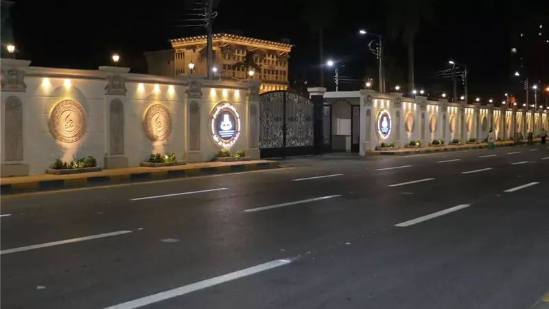 متابعة ليلية لرفع كفاءة الإنارة العامة بهيئة قضايا الدولة بكفر الشيخ