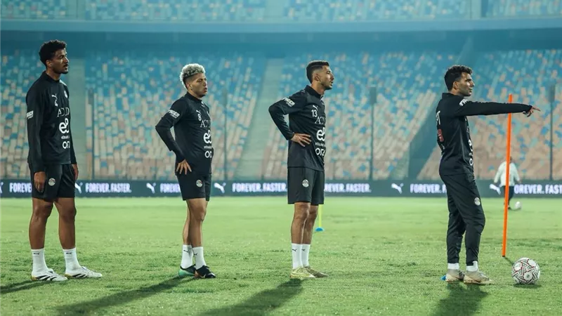 منتخب مصر يخوض تدريبه باستاد القاهرة استعدادًا لمواجهة نيجيريا وديًا