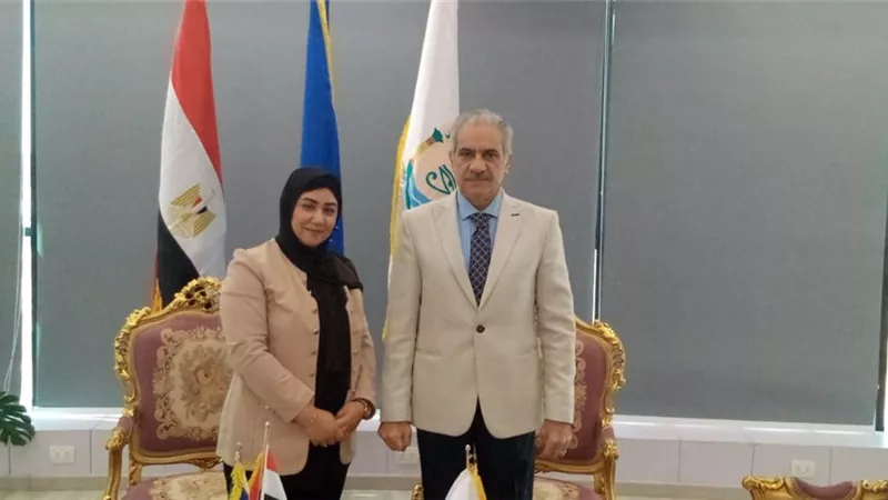 رئيس جامعة أسوان يتابع أعمال وحدات مراقبة المخزون السلعي