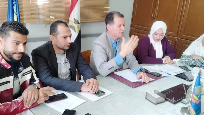 «زراعة البحيرة» تناقش سبل حل المشكلات المتعلقة بتنقية الحيازات