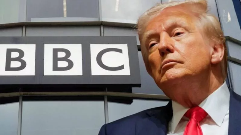 ترامب يلوح بمقاضاة BBC البريطانية قريبا لهذا السبب