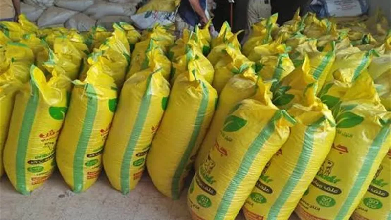 ضربة قوية بالمحلة الكبرى.. مصادرة 5 أطنان أعلاف مغشوشة قبل بيعها بالأسواق