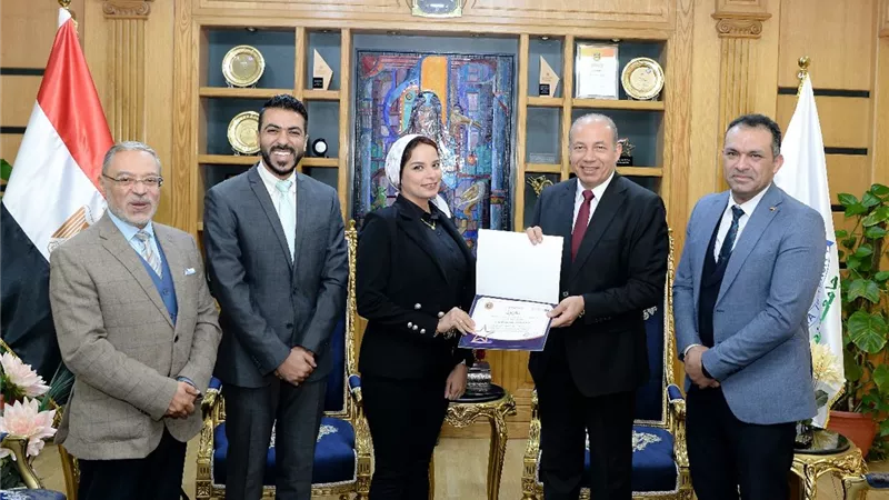 الدكتور شريف خاطر: جوائز جامعة المنصورة للتميز تمثل منصة لتحفيز الابتكار 