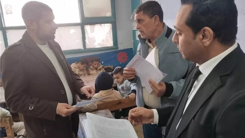 إحالة مدير مدرسة ووكيله وعدد من المسؤولين للتحقيق في الفيوم