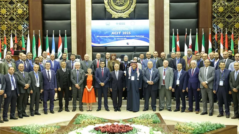 انطلاق المؤتمر العربي الدولي الـ26 لتكنولوجيا المعلومات (ACIT 2025)