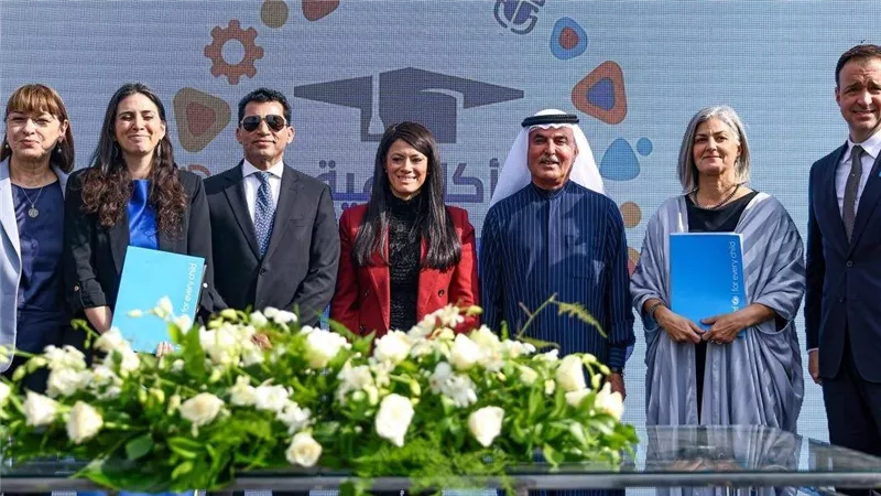 بحضور «المشاط».. اتفاقية بين «الغرير» و«اليونيسيف» لدعم مبادرة شباب البلد