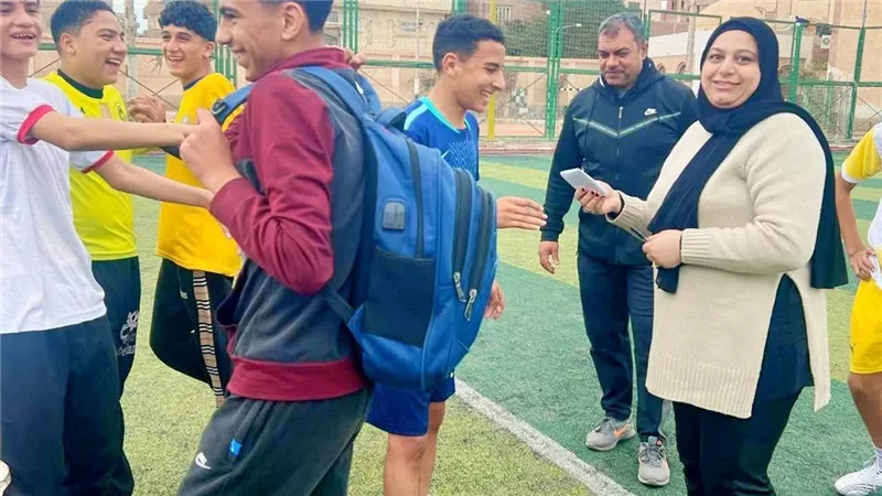 «أبو قطفة» تفوز بالمركز الأول في دوري خماسي كرة القدم للطلائع بكفر الشيخ