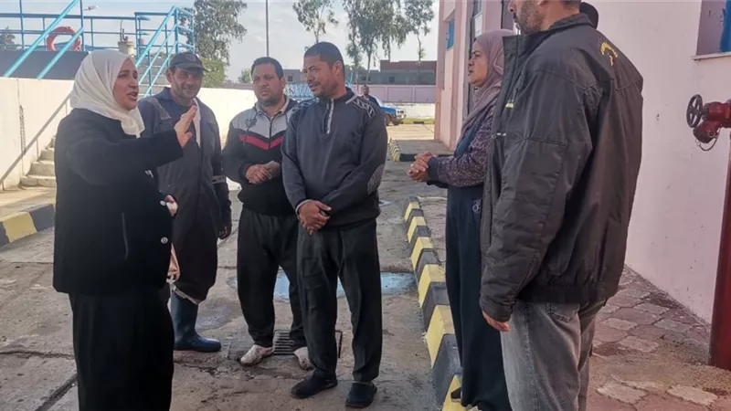 «عازر» توجه بتأمين محطة الصرف بالرحمانية.. إصلاح الطريق لسلامة المواطنين