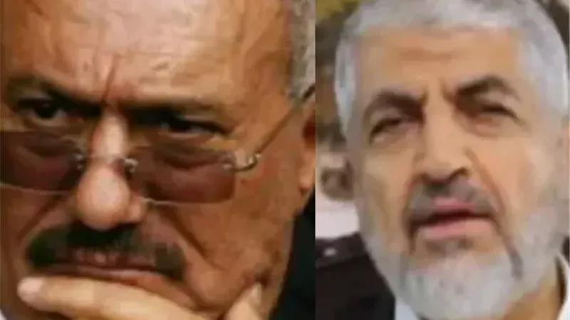 قناة عبرية تسلط الضوء على مكالمة بين عبدالله صالح ومشعل.. ماذا دار فيها؟