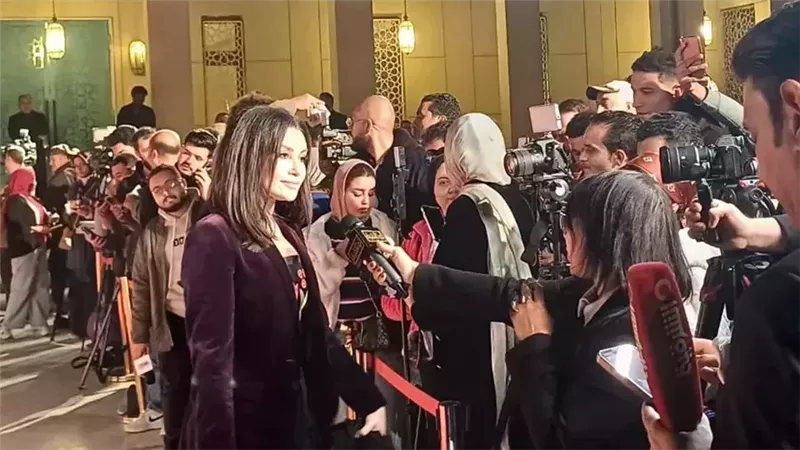  أروى جودة تحضر افتتاح مهرجان القاهرة الدولي للفيلم القصير
