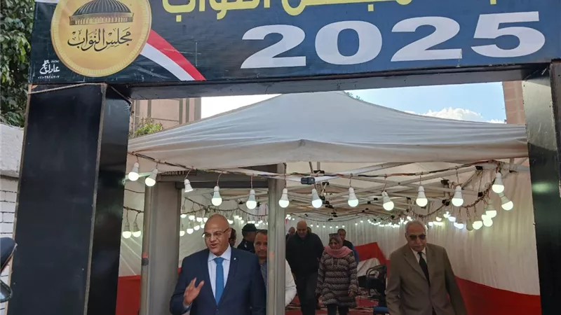 محافظ القليوبية يؤكد انتظام سير العملية الانتخابية في الإعادة