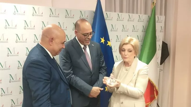 مصر وإيطاليا تتفقان على تنظيم تشغيل العمالة وتأهيلها 