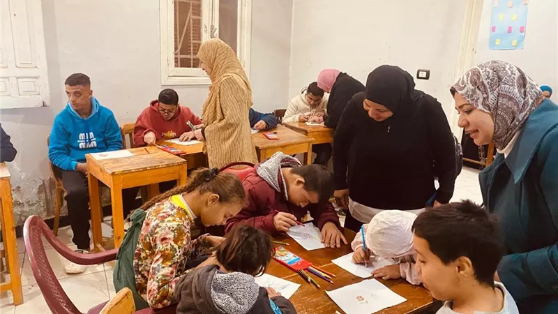 أنشطة متنوعة لأهالي عزبة سلطان ضمن برنامج المواطنة والانتماء بالمنيا