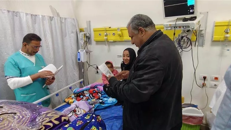 استمرار متابعة الخدمات بالمنشآت التابعة لفرع “الرعاية الصحية” بالأقصر