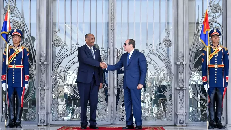 بث مباشر.. الرئيس السيسي يستقبل البرهان لبحث سبل التعاون بين مصر والسودان