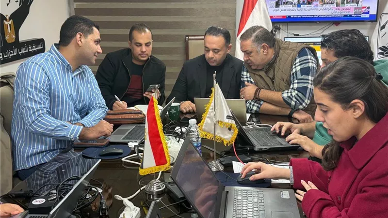 غرفة عمليات التنسيقة تتابع جولة الإعادة للمرحلة الثانية بانتخابات النواب