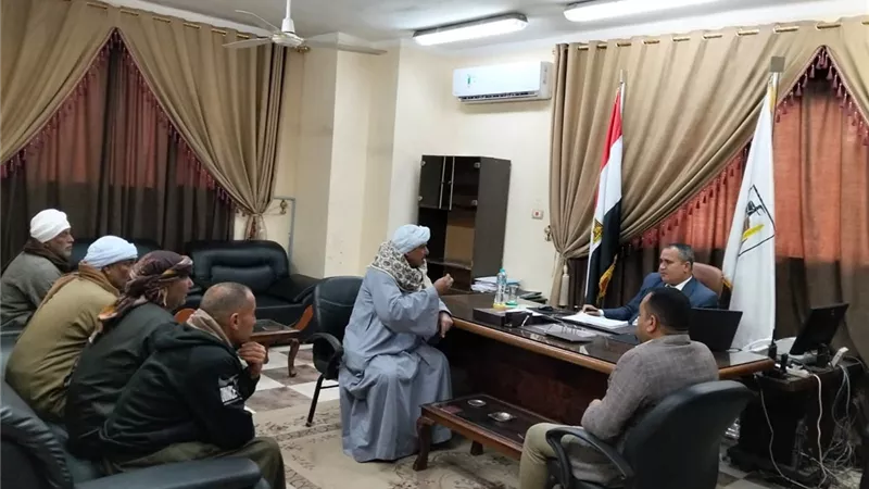 تحركات مكثفة للوحدة المحلية لمركز ومدينة إهناسيا لتحسين الخدمات