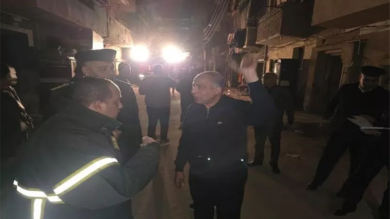  استقرار الحالة الصحية لـ3 مصابين في انهيار عقار بالمنيا